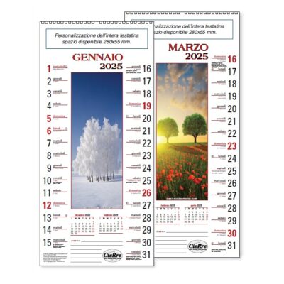 Calendari Personalizzati 2025
